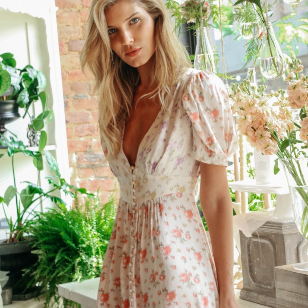 [LoveShackFancy] Stacy Dress in Multi